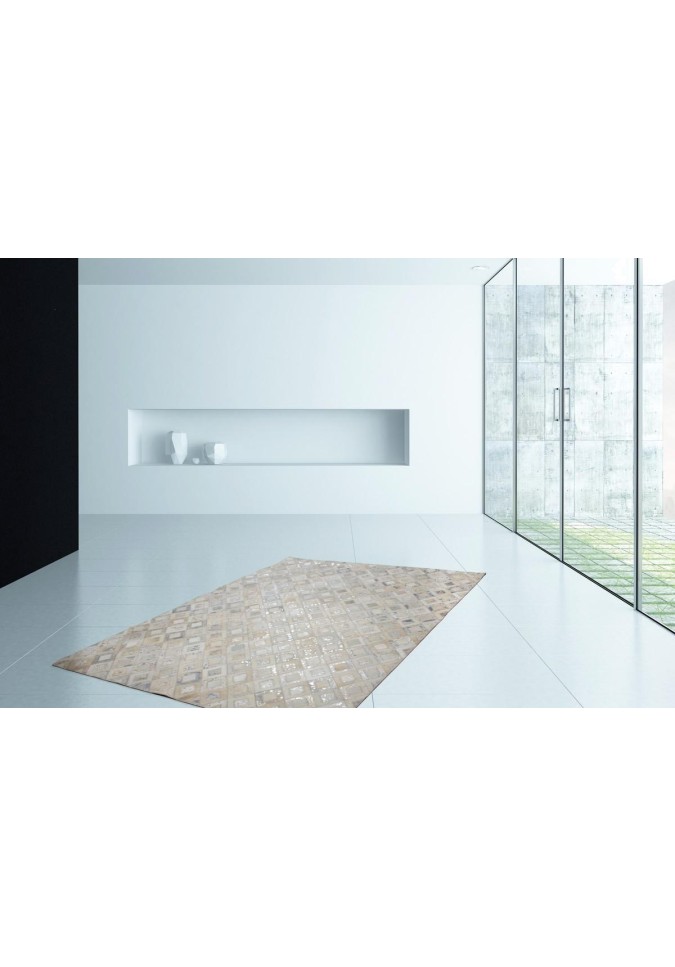 Tapis Cuir Gris Argent - Spark 110