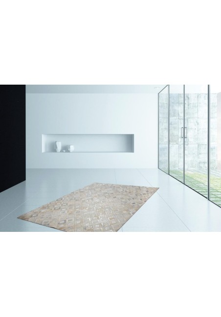 Tapis Cuir Gris Argent - Spark 110