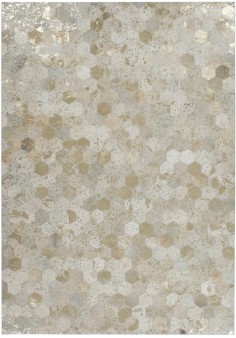 Tapis Cuir Ivoire Or -Spark 210