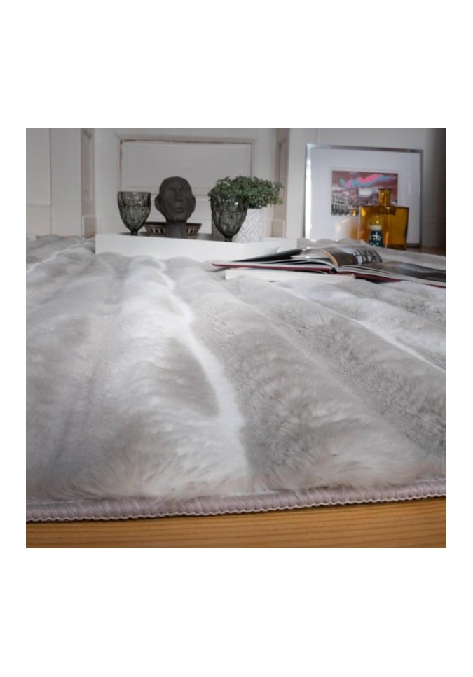 Tapis vague effet 3D très doux