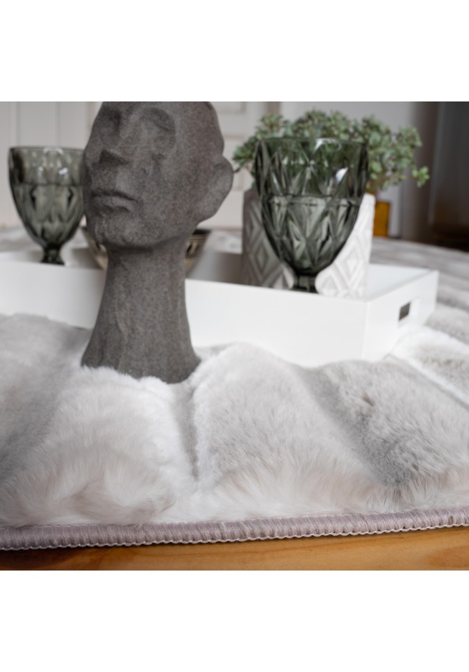 Tapis vague effet 3D très doux