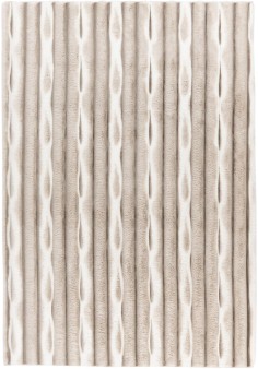 Tapis vague effet 3D très doux 2