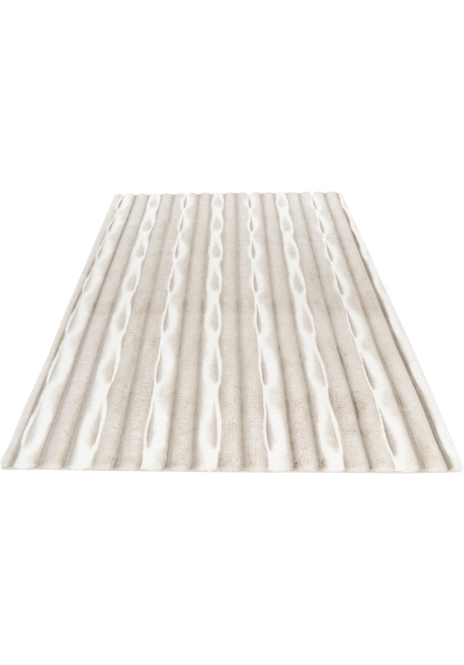 Tapis vague effet 3D très doux