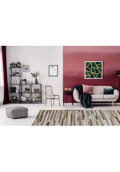 Tapis Cuir Crème - Lavish 110 2