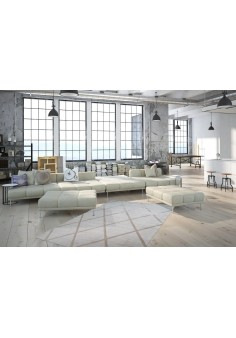 Tapis Ivoire / taupe - Luxury 210 2