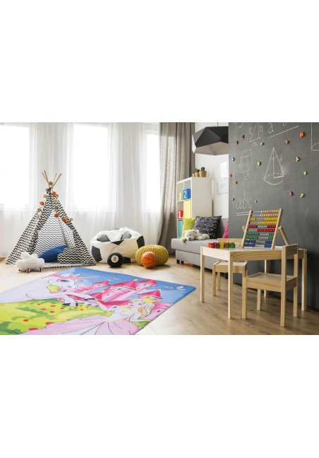 Tapis Princesse et Licorne pour fille pour 39€90