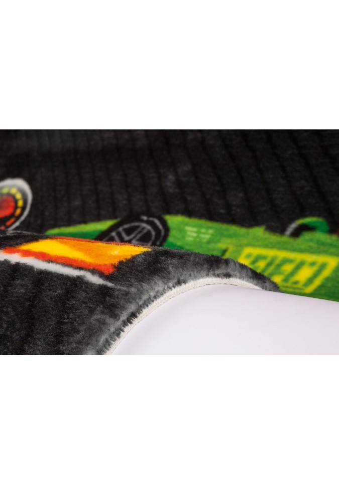 Tapis de voiture de course pour petit garçon