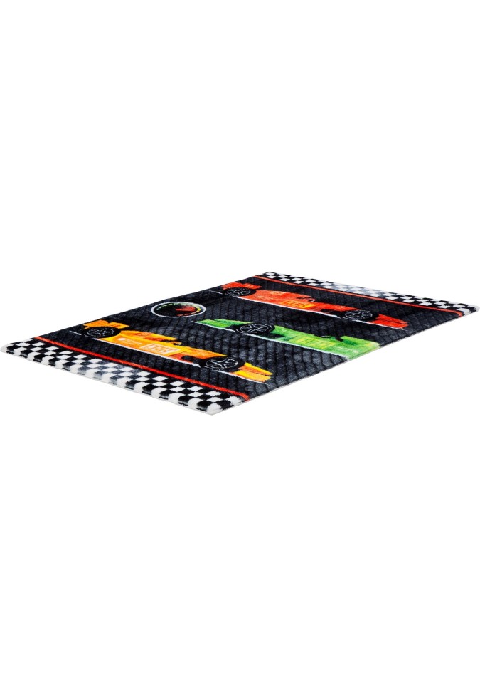 Tapis de voiture de course pour petit garçon