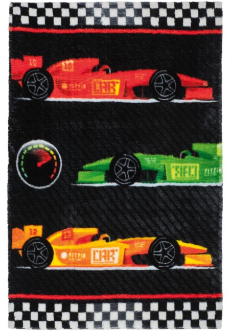 Tapis de voiture de course pour petit garçon