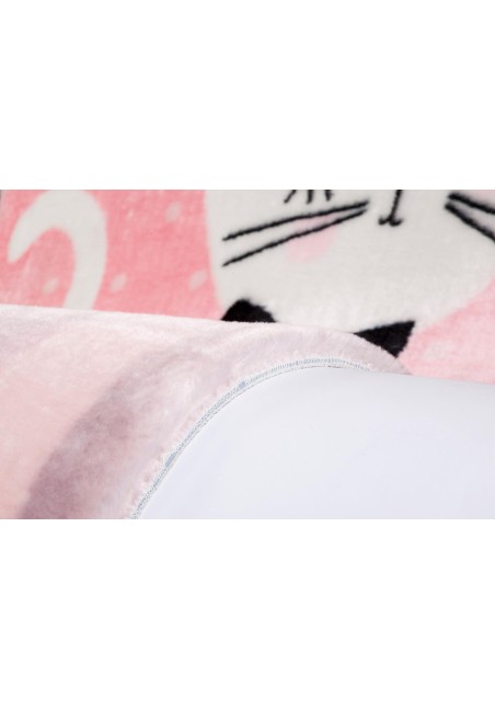 Tapis Chaton Rose