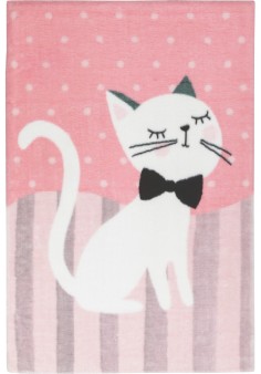 Tapis Chaton Rose