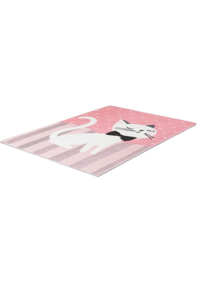 Tapis Chaton Rose