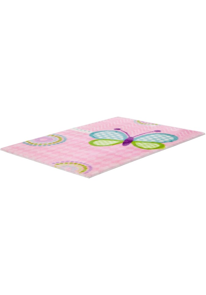 Tapis Papillon Rose