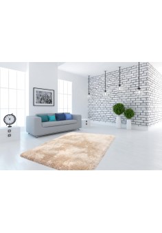 Tapis Shaggy Couleur Champagne 2