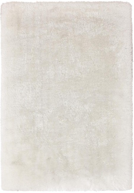 Tapis Shaggy Blanc