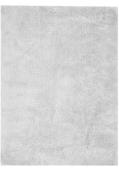 Tapis Shaggy Gris Argenté - Bali 110