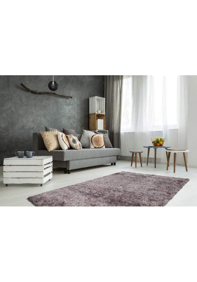 Tapis Shaggy couleur Champagne - Diamond 700