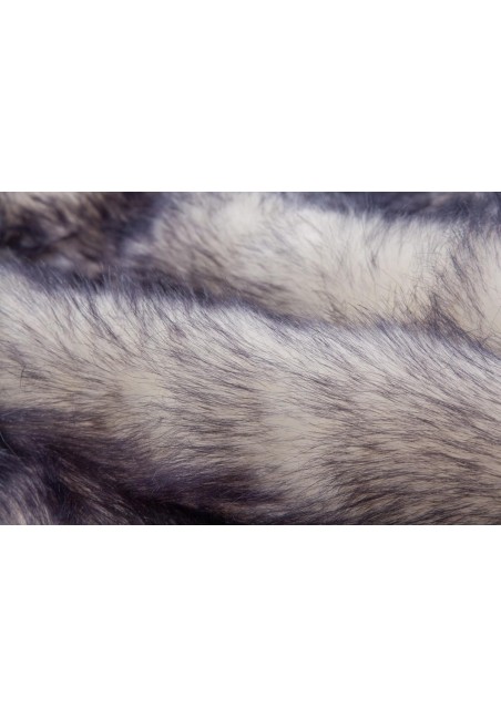 Tapis Shaggy Blanc violet - Crown