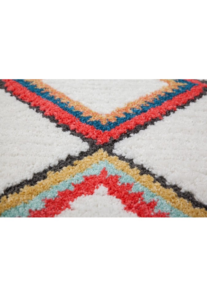Tapis Shaggy Multicouleur - Agadir 210