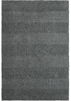 Tapis 100% Laine Gris Béton - Dakoka