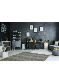 Tapis en laine Gris - Dakoka 2