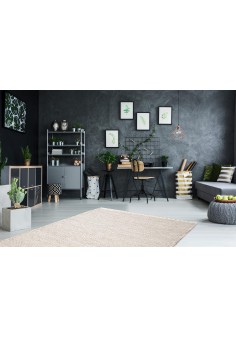 Tapis Beige en Laine - Jaipur 2