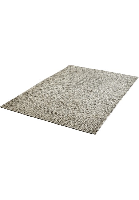 Tapis Taupe en Laine - Jaipur