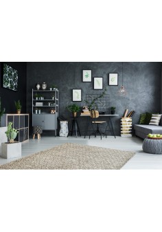 Tapis Taupe en Laine - Jaipur 2