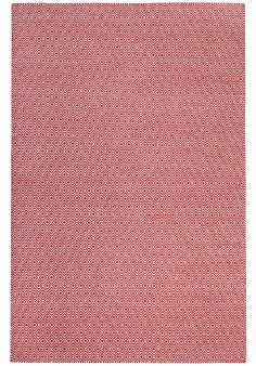 Tapis Rouge en pur Laine - Jaipur