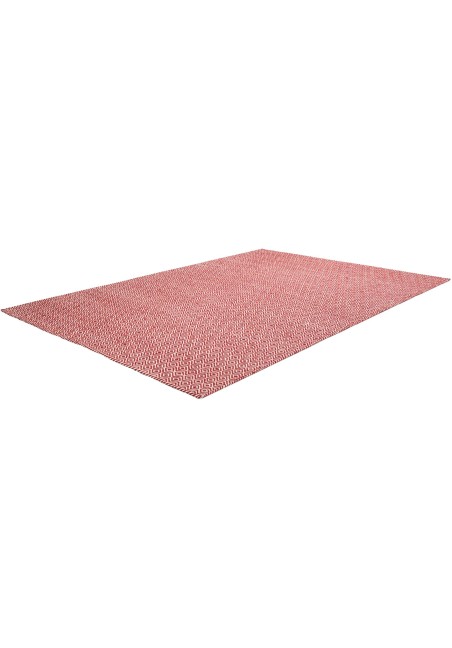 Tapis Rouge en pur Laine - Jaipur