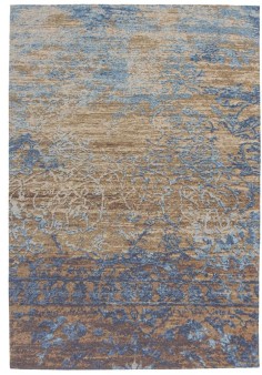 Tapis Bleu / Beige - Blaze 600