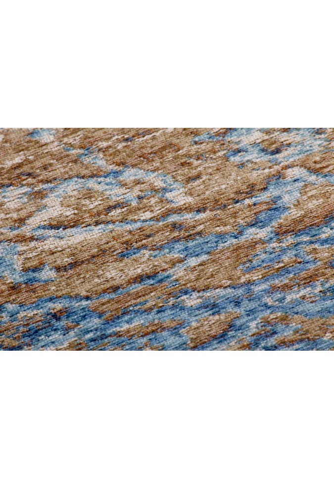 Tapis Bleu / Beige - Blaze 600