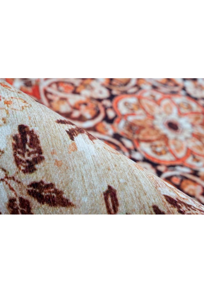 Tapis Vintage Arte Espina Orange / Beige - Galaxy 1000