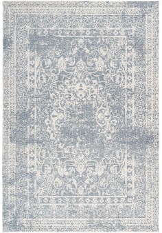 Tapis vintage crème et bleu - ARTE ESPINA - Iglesia 400