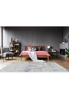 Tapis vintage crème et bleu - ARTE ESPINA - Iglesia 400 2