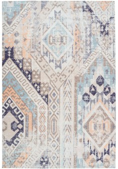 Tapis vintage Multicolore et Bleu - ARTE ESPINA - Indiana 200
