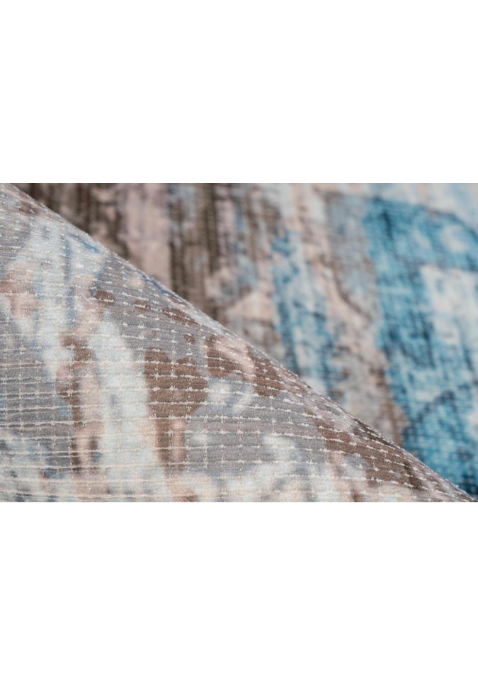 Tapis vintage Bleu et Marron - ARTE ESPINA - Indiana 300