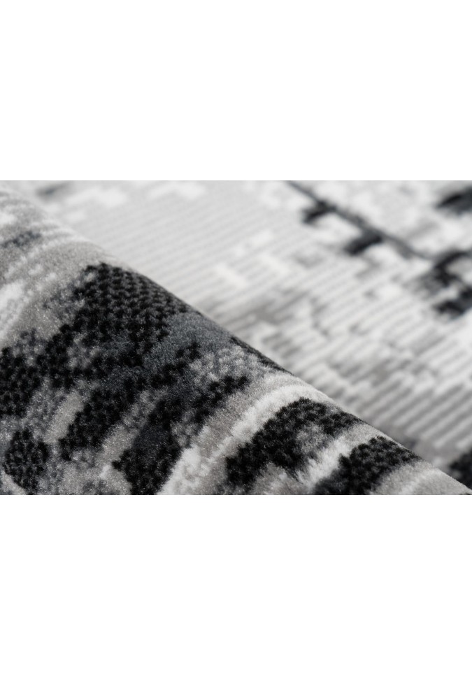 Tapis Vintage Gris Anthracite - Esperanto 325