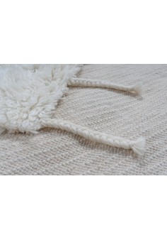 Tapis berbere Laine Ivoire - Casablanca 130 2