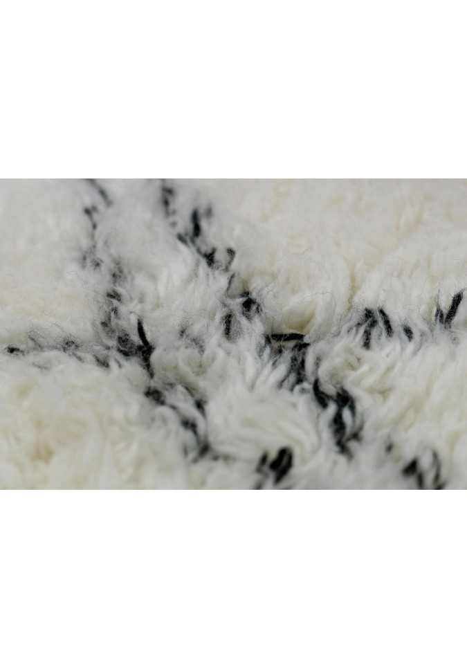 Tapis berbere Laine Ivoire - Casablanca 130