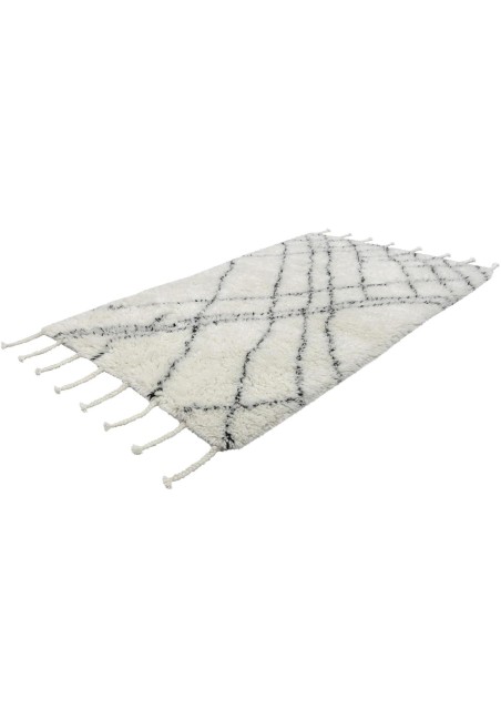 Tapis berbere Laine Ivoire - Casablanca 130