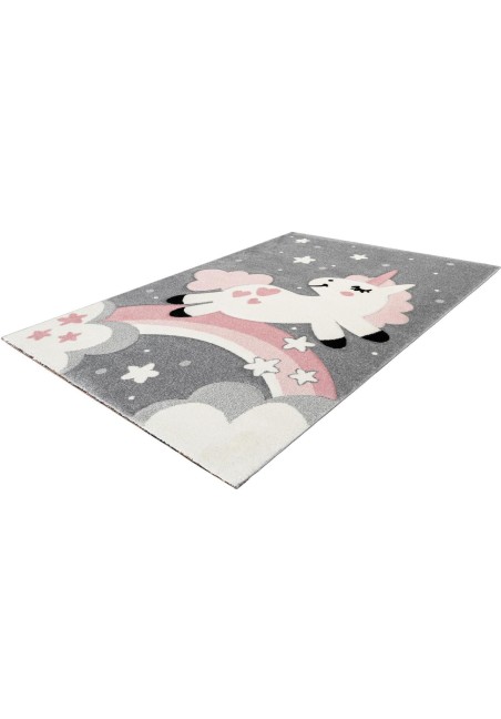 Tapis Licorne rose pour fille