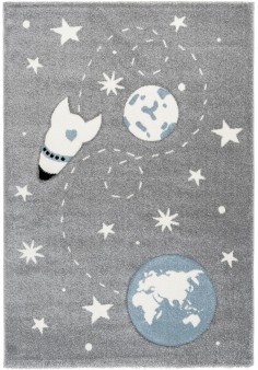 Tapis enfant Voyage dans l'espace