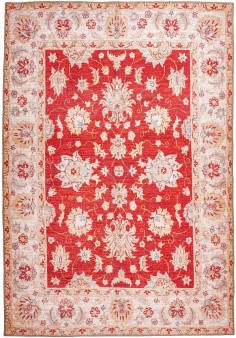 Tapis à poils plats Rouge - Faye 625