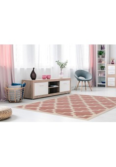 Tapis Design Manolya 2097 Rose 2