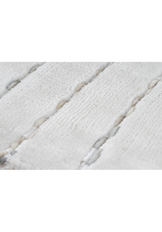 Tapis Design Prime 110 Gris et Blanc