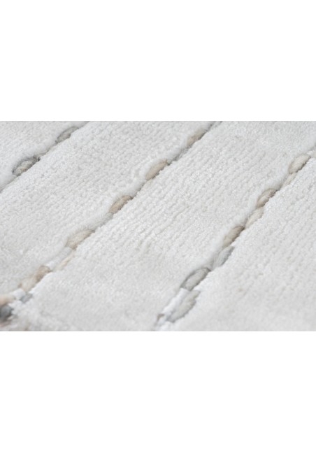 Tapis Design Prime 110 Gris et Blanc