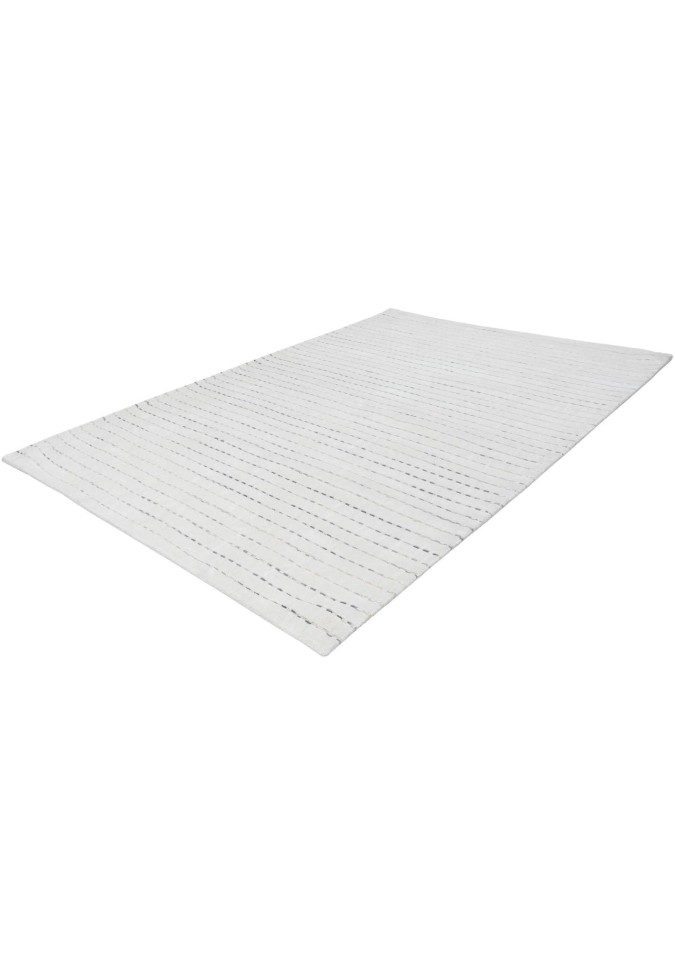 Tapis Design Prime 110 Gris et Blanc