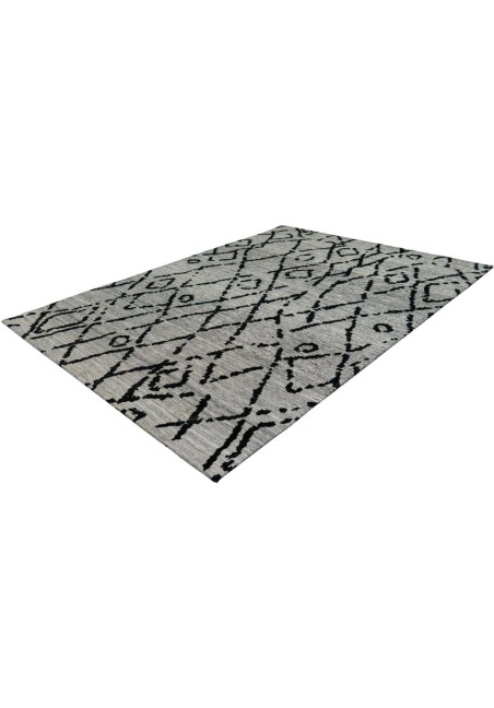 Tapis Vintage - River 110 Gris / Noir