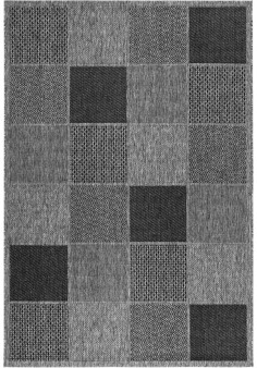 Tapis Tressé Indonesia Gris